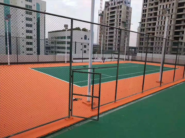 廣美網球場地坪